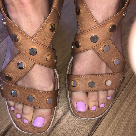 Brown Studded Espadrilles from H&M - Picture 2 of 7